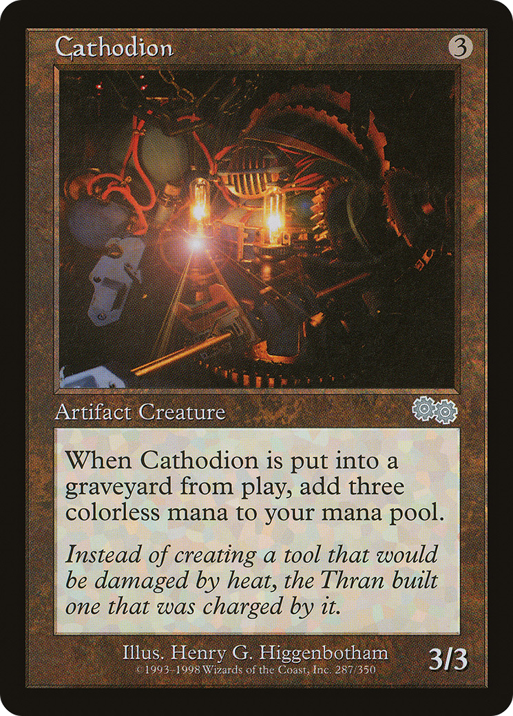 Cathodion (USG-287) - Urza's Saga - Premium MTG Single from Wizards of the Coast - Just $0.25! Shop now at Game Crave Tournament Store