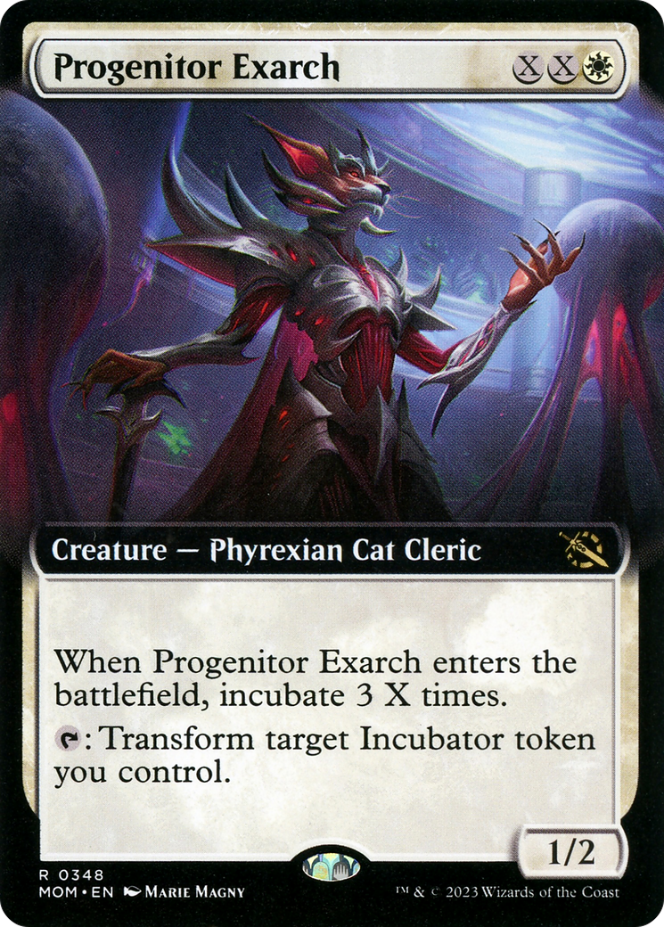Progenitor Exarch (MOM-348) - March of the Machine: (Extended Art) Foil - Premium MTG Single from Wizards of the Coast - Just $0.10! Shop now at Game Crave Tournament Store