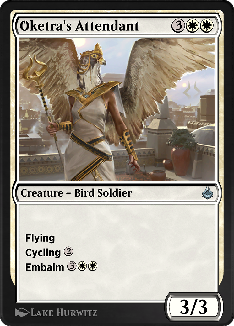 Oketra's Attendant (AKR-028) - Amonkhet Remastered - Premium MTG Single from Wizards of the Coast - Just $0! Shop now at Game Crave Tournament Store