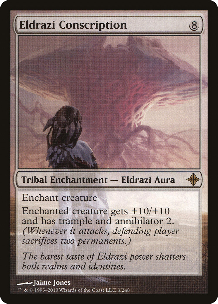 Eldrazi Conscription (ROE-003) - Rise of the Eldrazi - Premium MTG Single from Wizards of the Coast - Just $1.30! Shop now at Game Crave Tournament Store