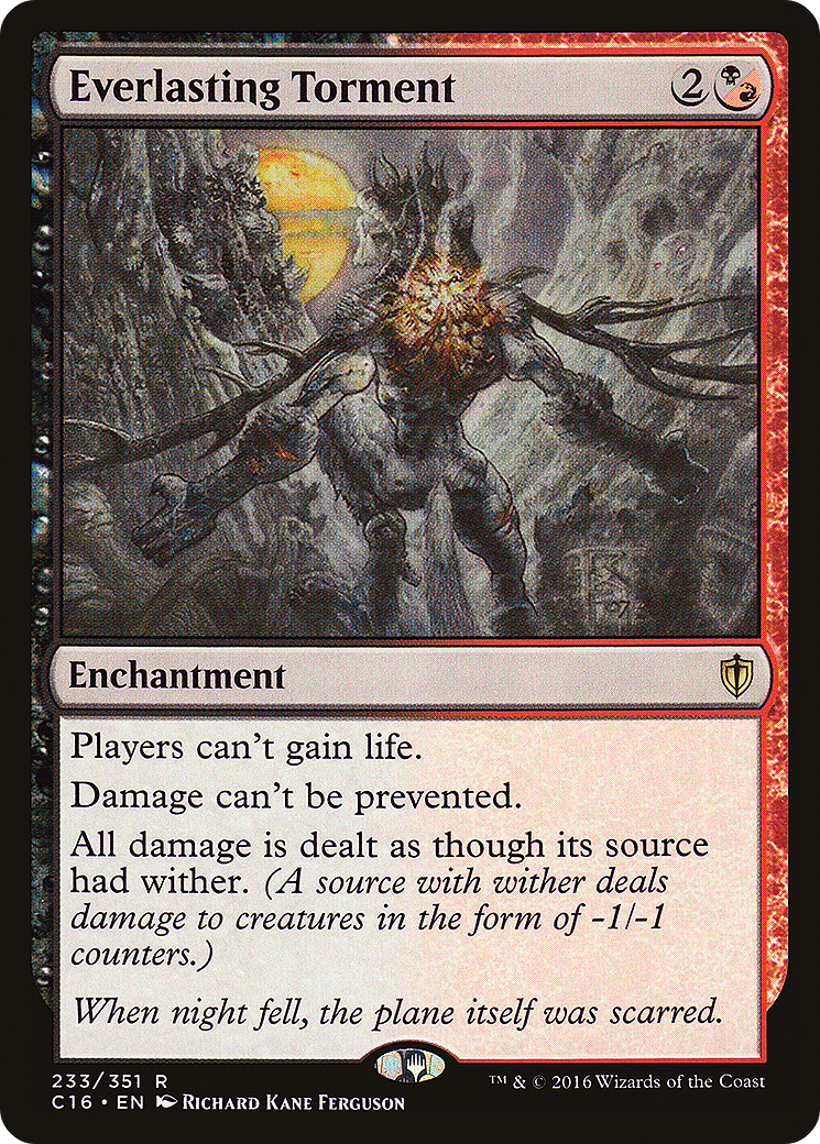 Everlasting Torment (C16-233) - Commander 2016 - Premium MTG Single from Wizards of the Coast - Just $0.97! Shop now at Game Crave Tournament Store