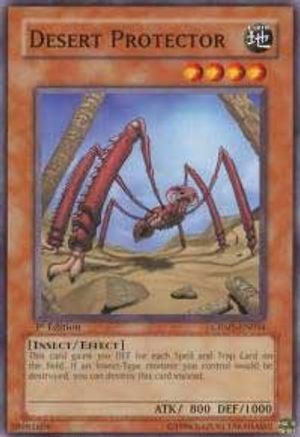 Desert Protector (CRMS-EN034) - Crimson Crisis 1st Edition - Premium Yugioh Single from Konami - Just $0.25! Shop now at Game Crave Tournament Store