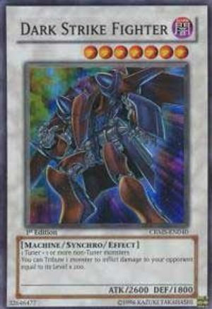 Dark Strike Fighter (CRMS-EN040) - Crimson Crisis Unlimited - Premium Yugioh Single from Konami - Just $5.30! Shop now at Game Crave Tournament Store