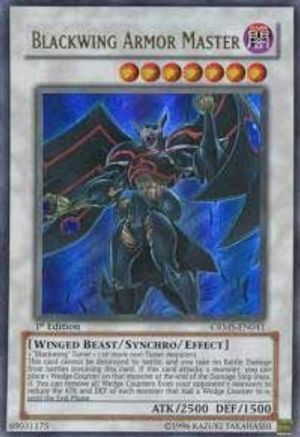 Blackwing Armor Master (CRMS-EN041) - Crimson Crisis 1st Edition - Premium Yugioh Single from Konami - Just $15.02! Shop now at Game Crave Tournament Store