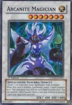 Arcanite Magician (CRMS-EN043) - Crimson Crisis Unlimited - Premium Yugioh Single from Konami - Just $4.63! Shop now at Game Crave Tournament Store