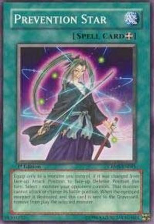 Prevention Star (CRMS-EN045) - Crimson Crisis 1st Edition - Premium Yugioh Single from Konami - Just $0.25! Shop now at Game Crave Tournament Store