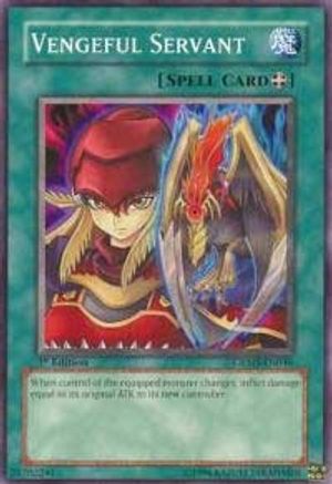 Vengeful Servant (CRMS-EN046) - Crimson Crisis 1st Edition - Premium Yugioh Single from Konami - Just $0.25! Shop now at Game Crave Tournament Store