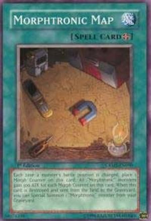 Morphtronic Map (CRMS-EN050) - Crimson Crisis Unlimited - Premium Yugioh Single from Konami - Just $0.34! Shop now at Game Crave Tournament Store