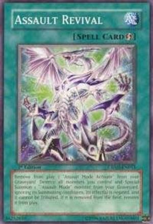 Assault Revival (CRMS-EN053) - Crimson Crisis 1st Edition - Premium Yugioh Single from Konami - Just $0.32! Shop now at Game Crave Tournament Store