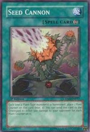Seed Cannon (CRMS-EN057) - Crimson Crisis Unlimited - Premium Yugioh Single from Konami - Just $0.25! Shop now at Game Crave Tournament Store