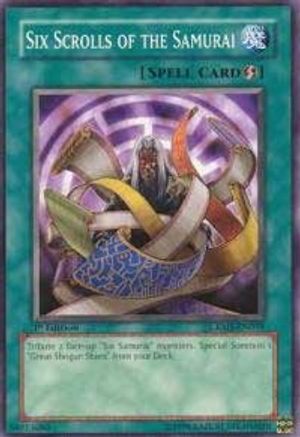 Six Scrolls of the Samurai (CRMS-EN059) - Crimson Crisis Unlimited - Premium Yugioh Single from Konami - Just $0.33! Shop now at Game Crave Tournament Store