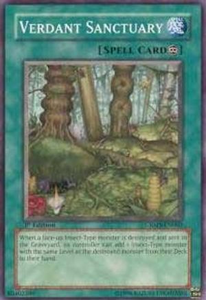 Verdant Sanctuary (CRMS-EN060) - Crimson Crisis Unlimited - Premium Yugioh Single from Konami - Just $0.32! Shop now at Game Crave Tournament Store
