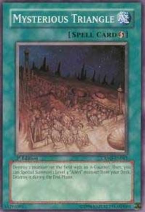 Mysterious Triangle (CRMS-EN062) - Crimson Crisis Unlimited - Premium Yugioh Single from Konami - Just $0.29! Shop now at Game Crave Tournament Store