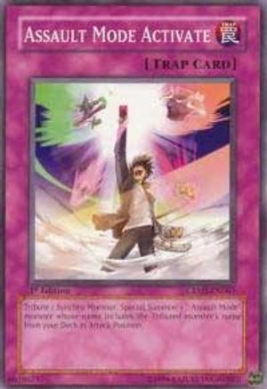 Assault Mode Activate (CRMS-EN063) - Crimson Crisis Unlimited - Premium Yugioh Single from Konami - Just $0.25! Shop now at Game Crave Tournament Store