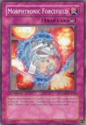 Morphtronic Forcefield (CRMS-EN072) - Crimson Crisis 1st Edition - Premium Yugioh Single from Konami - Just $0.25! Shop now at Game Crave Tournament Store
