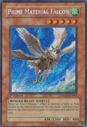 Prime Material Falcon (CRMS-EN082) - Crimson Crisis 1st Edition - Premium Yugioh Single from Konami - Just $1.36! Shop now at Game Crave Tournament Store