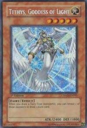 Tethys, Goddess of Light (CRMS-EN095) - Crimson Crisis 1st Edition - Premium Yugioh Single from Konami - Just $35.86! Shop now at Game Crave Tournament Store