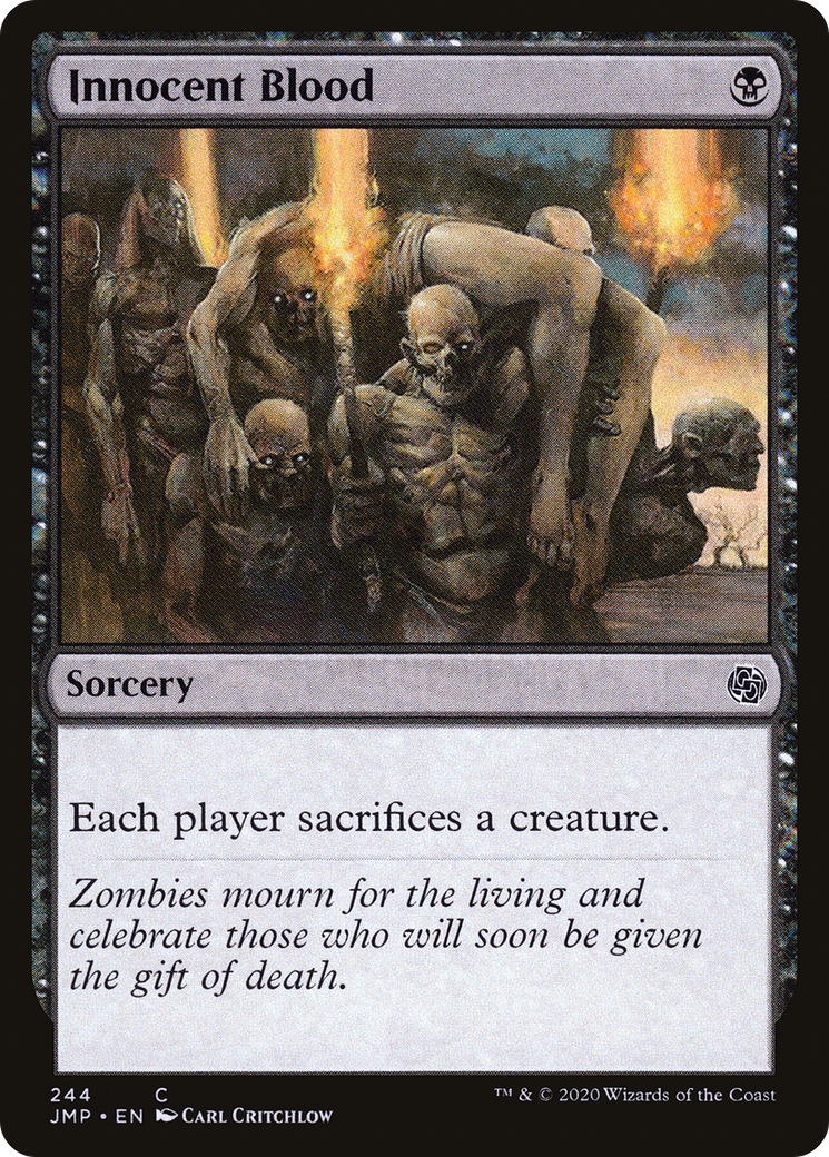 Innocent Blood (JMP-244) - Jumpstart - Premium MTG Single from Wizards of the Coast - Just $0.08! Shop now at Game Crave Tournament Store