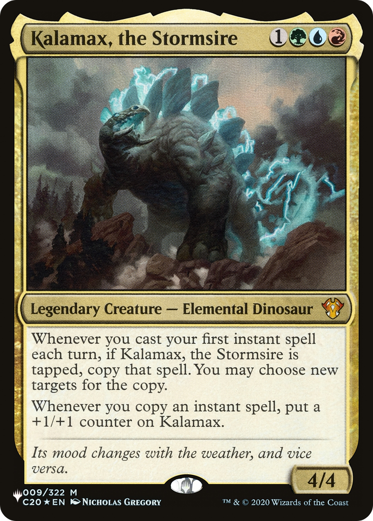 Kalamax, the Stormsire (PLIST-1077) - The List - Premium MTG Single from Wizards of the Coast - Just $0.08! Shop now at Game Crave Tournament Store