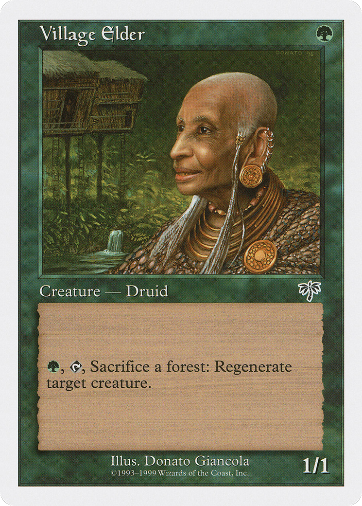 Village Elder (BRB-094) - Battle Royale Box Set - Premium MTG Single from Wizards of the Coast - Just $0.25! Shop now at Game Crave Tournament Store