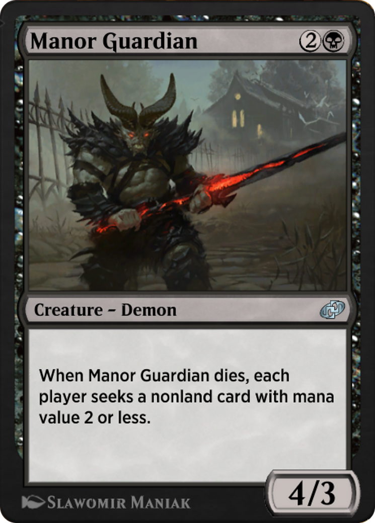 Manor Guardian (J21-017) - Jumpstart: Historic Horizons - Premium MTG Single from Wizards of the Coast - Just $0! Shop now at Game Crave Tournament Store