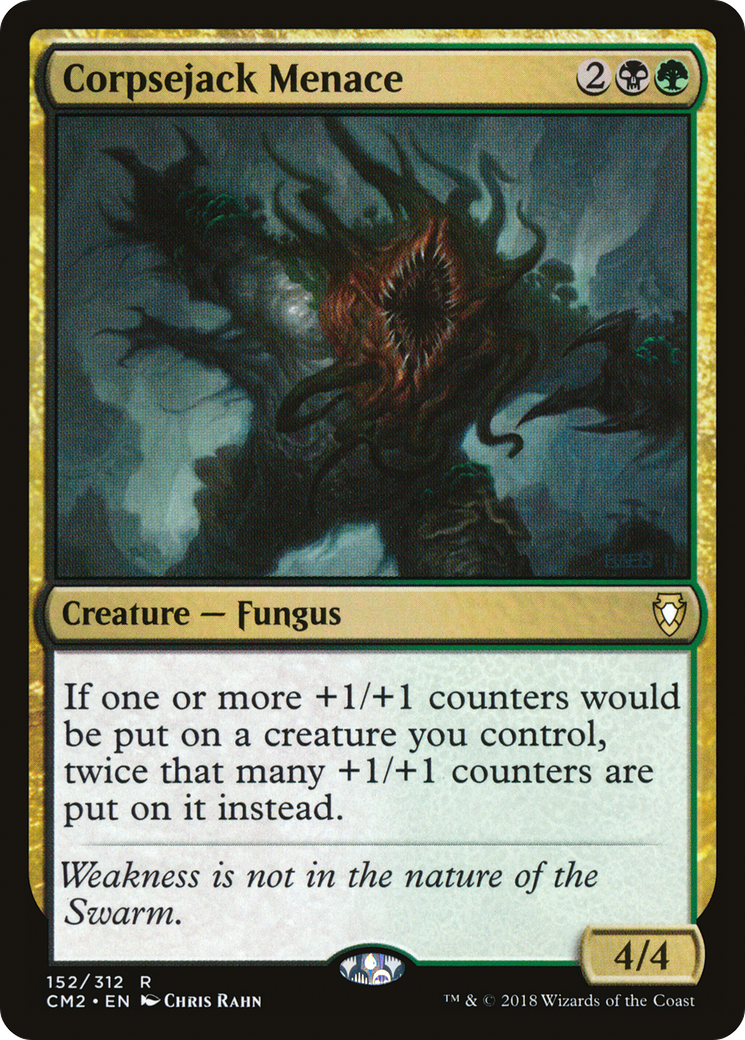 Corpsejack Menace (CM2-152) - Commander Anthology Volume II - Premium MTG Single from Wizards of the Coast - Just $0.70! Shop now at Game Crave Tournament Store