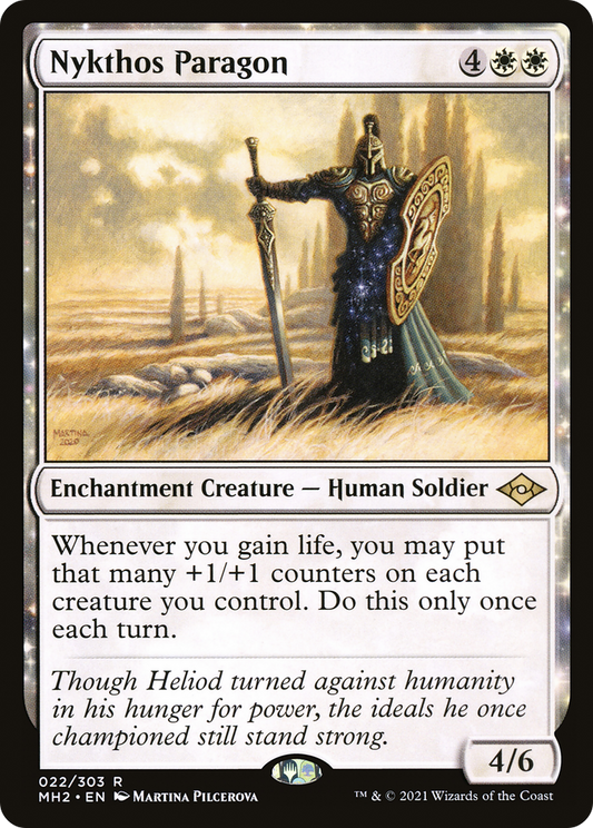 Nykthos Paragon (MH2-022) - Modern Horizons 2: (nyxtouched) Foil - Premium MTG Single from Wizards of the Coast - Just $0.22! Shop now at Game Crave Tournament Store