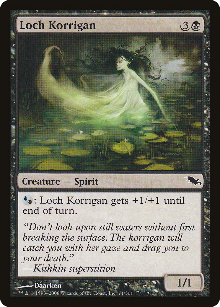 Loch Korrigan (SHM-071) - Shadowmoor Foil - Premium MTG Single from Wizards of the Coast - Just $0.08! Shop now at Game Crave Tournament Store
