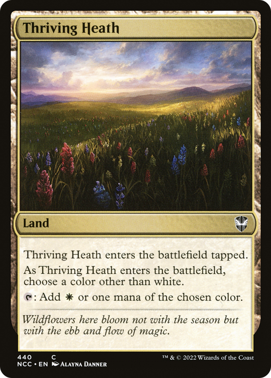 Thriving Heath (NCC-440) - New Capenna Commander - Premium MTG Single from Wizards of the Coast - Just $0.08! Shop now at Game Crave Tournament Store