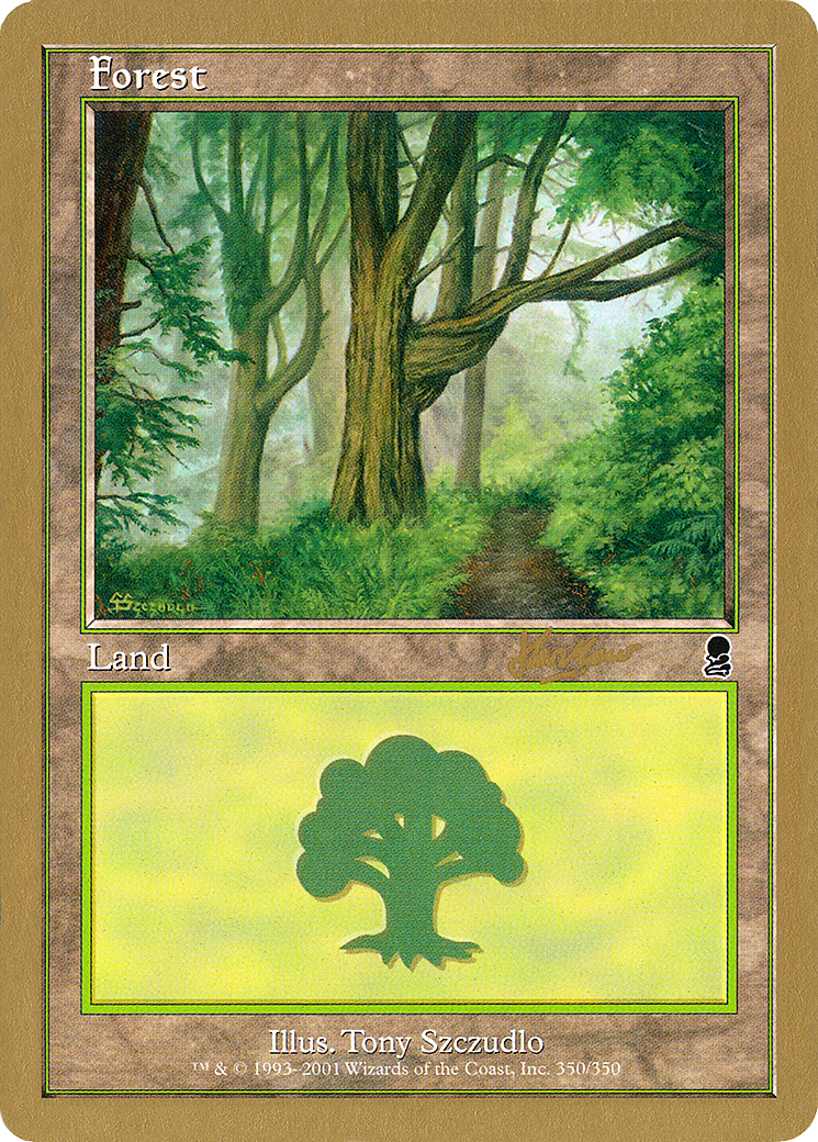 Forest (WC02-SHH350) - World Championship Decks 2002 - Premium MTG Single from Wizards of the Coast - Just $0.24! Shop now at Game Crave Tournament Store