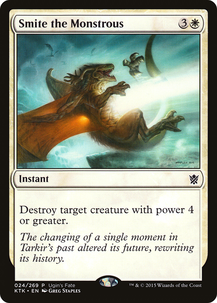Smite the Monstrous (UGIN-024) - Ugin's Fate - Premium MTG Single from Wizards of the Coast - Just $0.08! Shop now at Game Crave Tournament Store