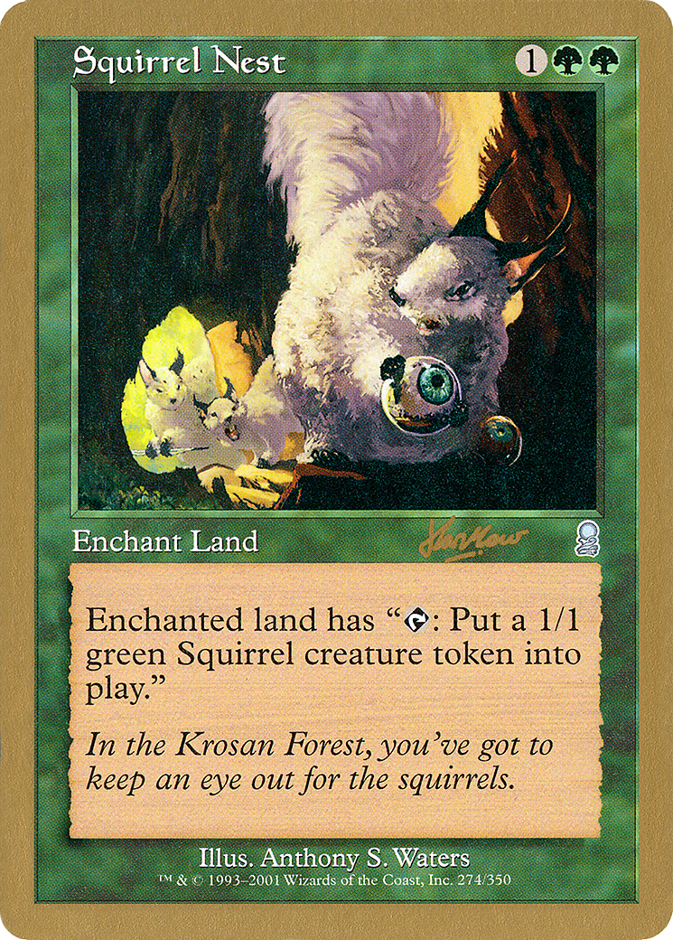 Squirrel Nest (WC02-SHH274) - World Championship Decks 2002 - Premium MTG Single from Wizards of the Coast - Just $0.65! Shop now at Game Crave Tournament Store