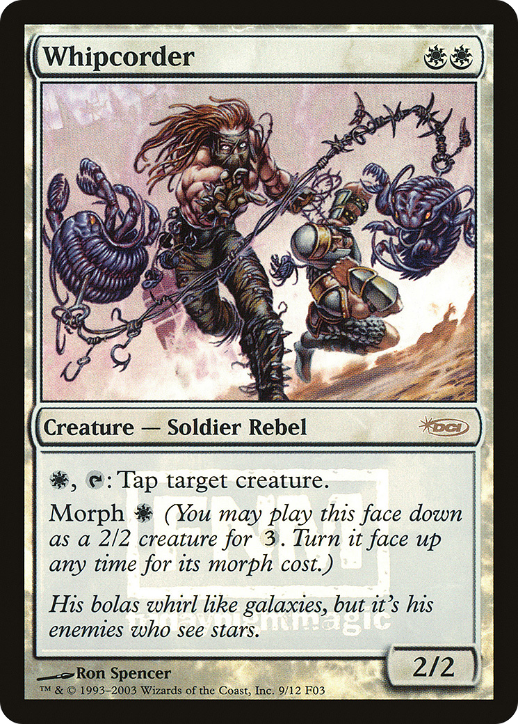 Whipcorder (F03-009) - Friday Night Magic 2003 Foil - Premium MTG Single from Wizards of the Coast - Just $3.06! Shop now at Game Crave Tournament Store