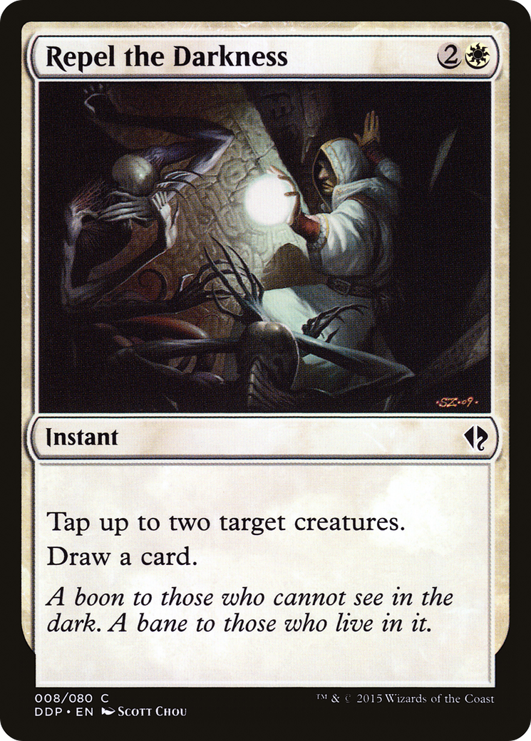 Repel the Darkness (DDP-008) - Duel Decks: Zendikar vs. Eldrazi - Premium MTG Single from Wizards of the Coast - Just $0.25! Shop now at Game Crave Tournament Store