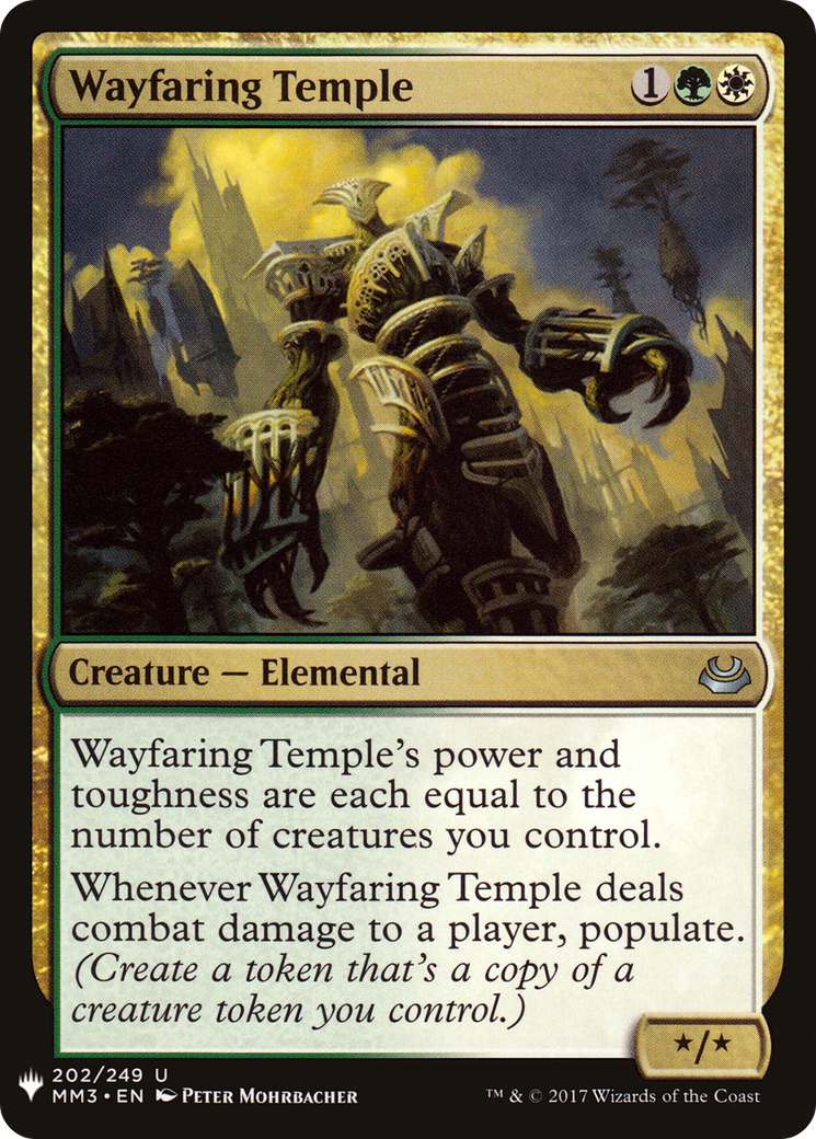 Wayfaring Temple (MB1-1509) - Mystery Booster - Premium MTG Single from Wizards of the Coast - Just $0.25! Shop now at Game Crave Tournament Store