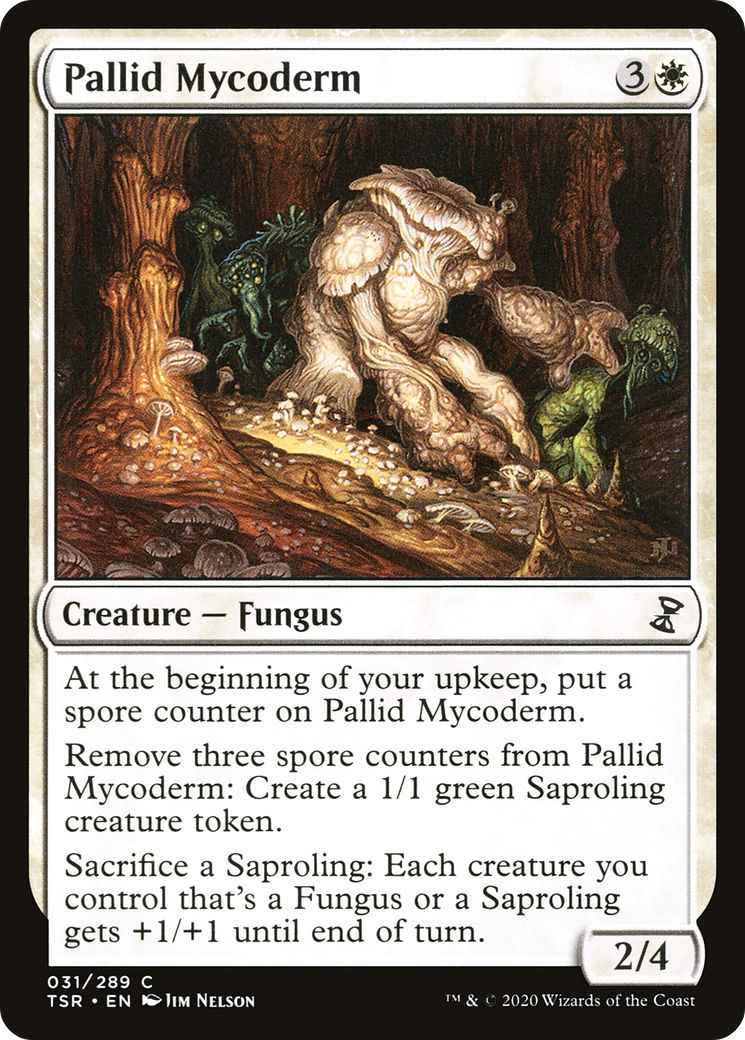 Pallid Mycoderm (TSR-031) - Time Spiral Remastered Foil - Premium MTG Single from Wizards of the Coast - Just $0.08! Shop now at Game Crave Tournament Store