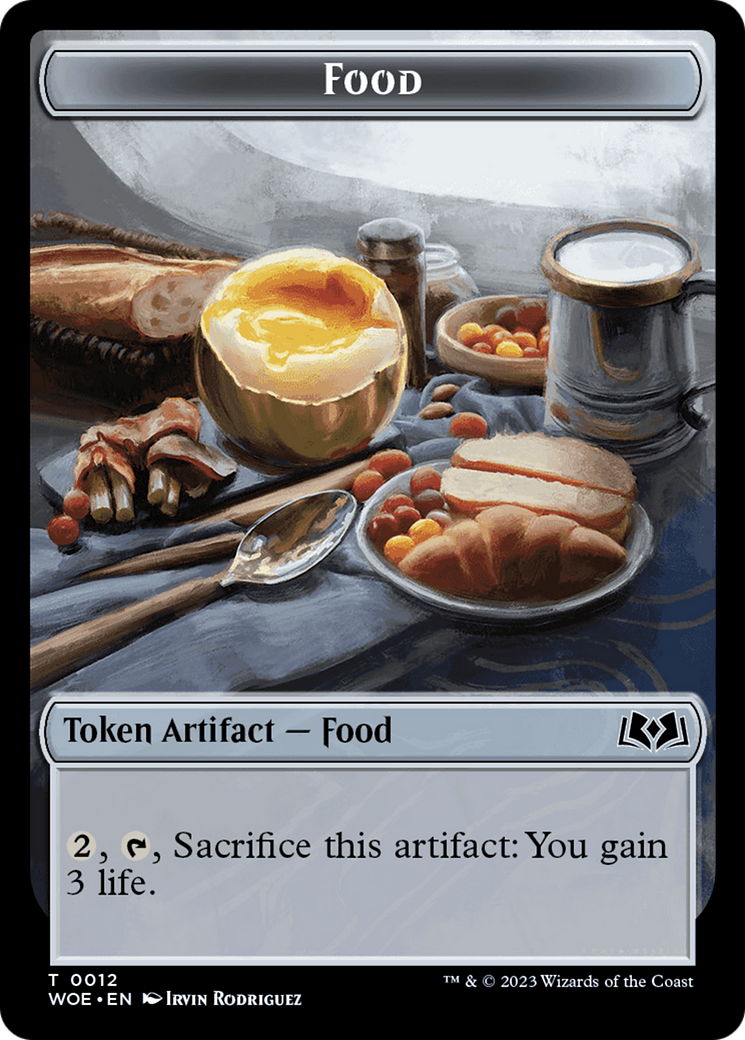 Food (TWOE-012) - Wilds of Eldraine Tokens - Premium MTG Single from Wizards of the Coast - Just $0! Shop now at Game Crave Tournament Store
