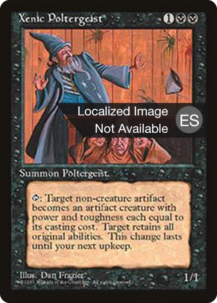 Xenic Poltergeist (4BB-173) - Fourth Edition Foreign Black Border - Premium MTG Single from Wizards of the Coast - Just $0.08! Shop now at Game Crave Tournament Store