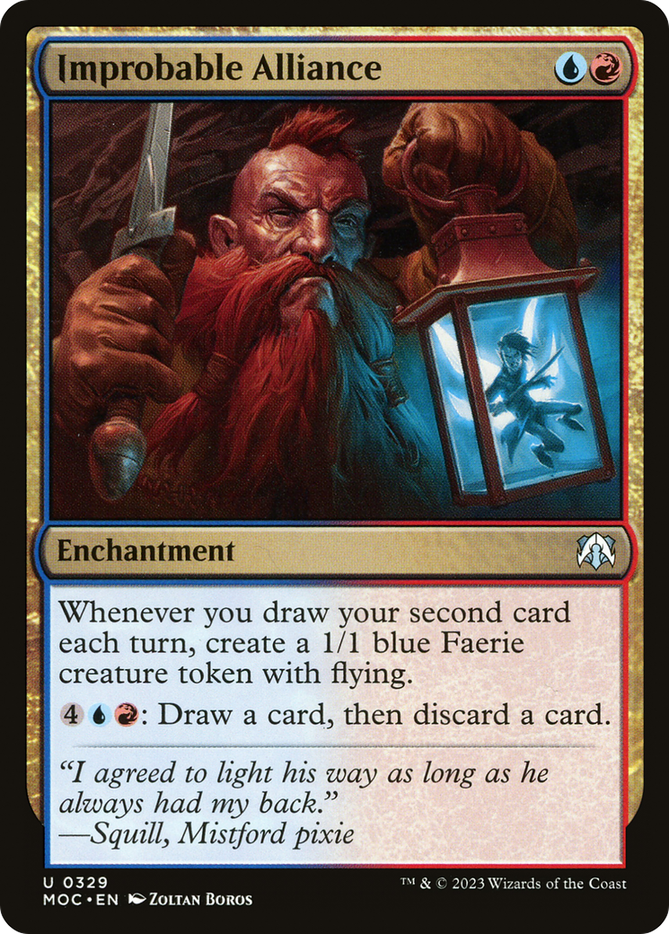 Improbable Alliance (MOC-329) - March of the Machine Commander - Premium MTG Single from Wizards of the Coast - Just $0.25! Shop now at Game Crave Tournament Store