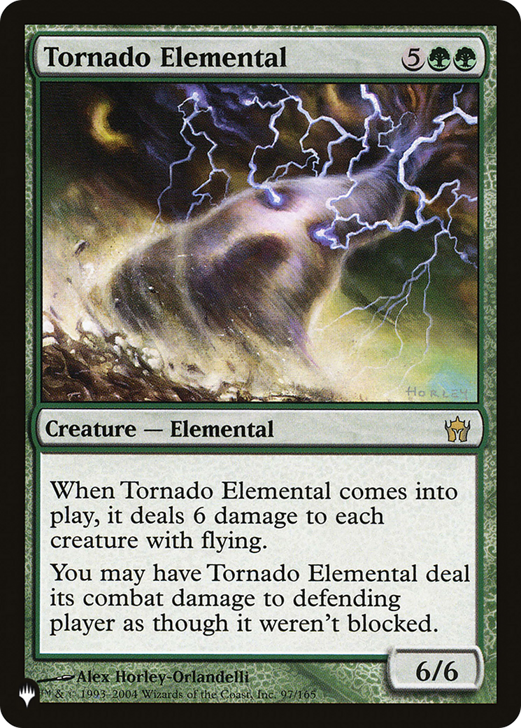 Tornado Elemental (PLIST-1217) - The List - Premium MTG Single from Wizards of the Coast - Just $0.13! Shop now at Game Crave Tournament Store