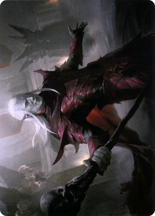 Baeloth Barrityl, Entertainer // Baeloth Barrityl, Entertainer (ACLB-033) - Battle for Baldur's Gate Art Series (Borderless) - Premium MTG Single from Wizards of the Coast - Just $0! Shop now at Game Crave Tournament Store