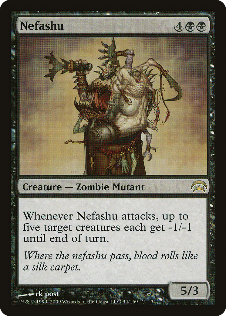 Nefashu (HOP-034) - Planechase - Premium MTG Single from Wizards of the Coast - Just $0.08! Shop now at Game Crave Tournament Store