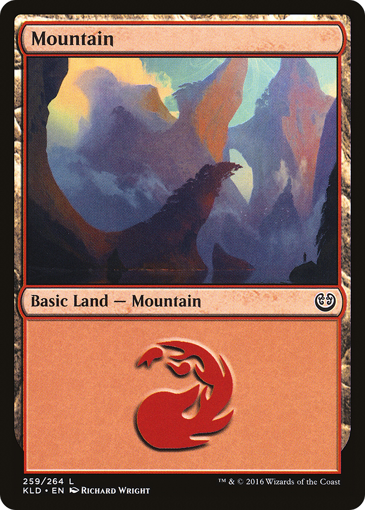 Mountain (KLD-259) - Kaladesh - Premium MTG Single from Wizards of the Coast - Just $0.08! Shop now at Game Crave Tournament Store