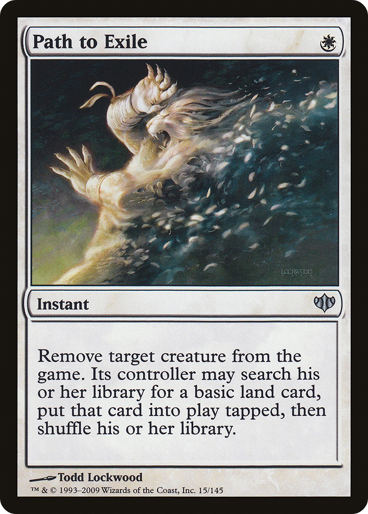 Path to Exile (CON-015) - Conflux Foil - Premium MTG Single from Wizards of the Coast - Just $1.91! Shop now at Game Crave Tournament Store