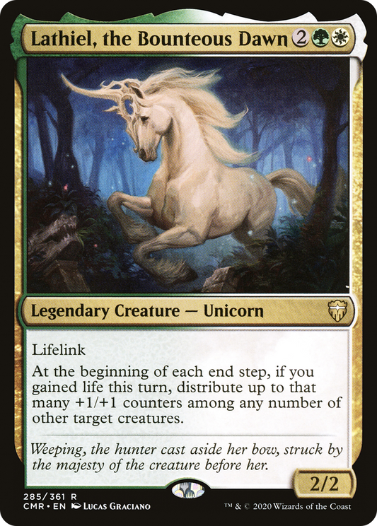 Lathiel, the Bounteous Dawn (CMR-285) - Commander Legends - Premium MTG Single from Wizards of the Coast - Just $0.08! Shop now at Game Crave Tournament Store