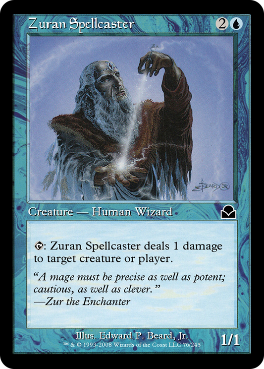 Zuran Spellcaster (ME2-076) - Masters Edition II - Premium MTG Single from Wizards of the Coast - Just $0! Shop now at Game Crave Tournament Store