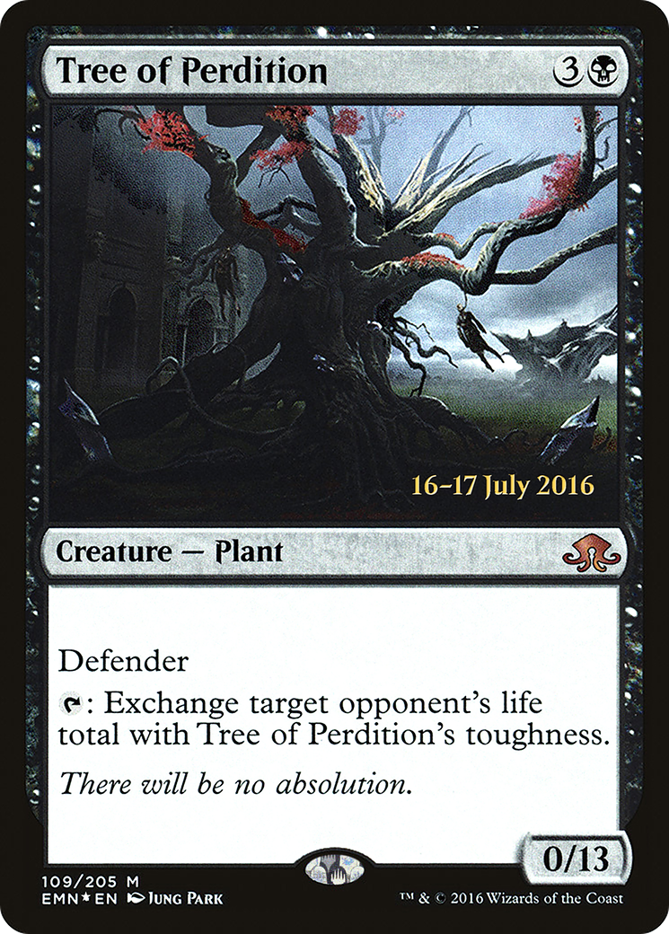Tree of Perdition (PEMN-109S) - Eldritch Moon Promos Foil - Premium MTG Single from Wizards of the Coast - Just $8.33! Shop now at Game Crave Tournament Store