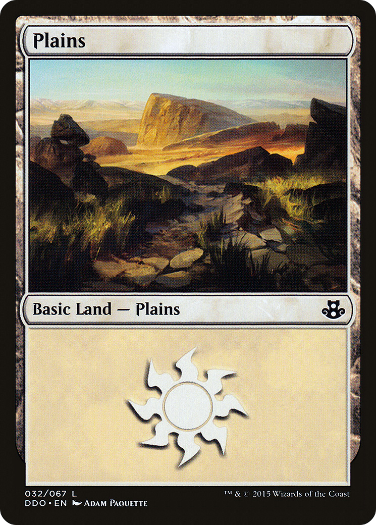 Plains (DDO-032) - Duel Decks: Elspeth vs. Kiora - Premium MTG Single from Wizards of the Coast - Just $0.08! Shop now at Game Crave Tournament Store