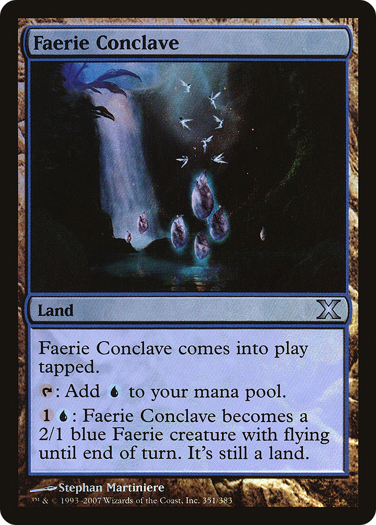 Faerie Conclave (10E-351★) - Tenth Edition Foil - Premium MTG Single from Wizards of the Coast - Just $0.85! Shop now at Game Crave Tournament Store