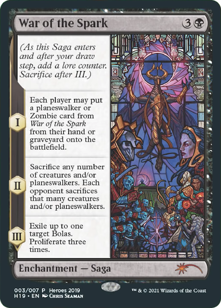 War of the Spark (HTR19-003) - 2019 Heroes of the Realm - Premium MTG Single from Wizards of the Coast - Just $0.08! Shop now at Game Crave Tournament Store